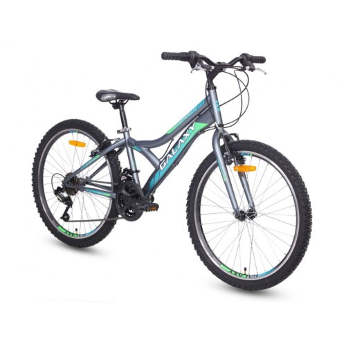 Bicikl CASPER 240 24"/18 siva/zelena MAT 650194