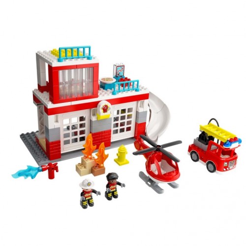 Vatrogasna stanica i helikopter Lego Duplo Town