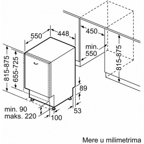 Sudomašina Bosch SMV24AX02E ugradna