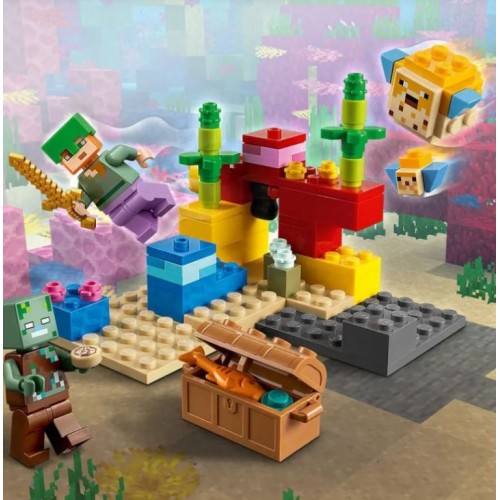 Lego Minecraft Koralni Greben 21164