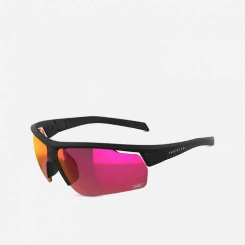 Crne biciklističke naočare za sunce 500 za odrasle