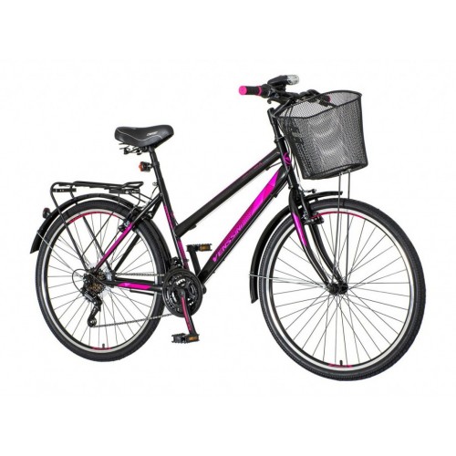 Crno roza roma ženska bicikla  rom265
