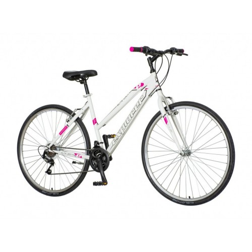 Elite lady explorer bicikla belo roza