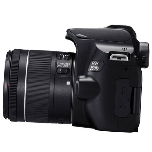 Foto aparat Canon EOS 250D 18-55mm IS crna