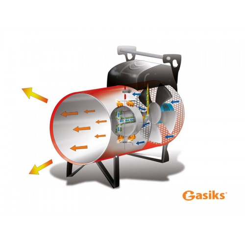 Gasni grejni industrijski (plinaki kalorifer) top LG180A 46,73kW