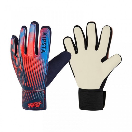 Golmanske rukavice za fudbal plavo crvene 