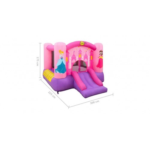 Happy Hop PVC dvorac na naduvavanje sa toboganom za skakanje 300 x 225 x 175 cm
