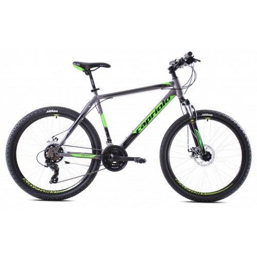 Mountin Bike Capriolo Oxygen 26 sivo neon zeleno