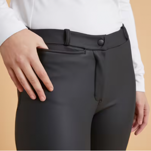 Jahačke pantalone vodootporne ženske crne 