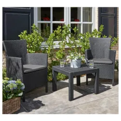 Baštenska garnitura Rosario Graphite - hladno siva Baštenska garnitura Rosario Graphite - hladno siva