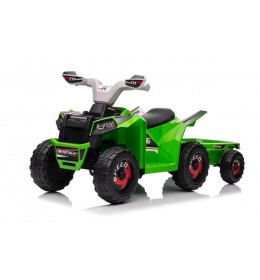 ATV Na Baterije Sa Prikolicom Zeleni