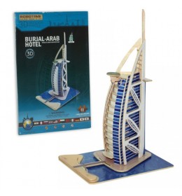 3D drvene puzzle - Hotel Dubai