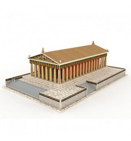 3D drvene puzzle - Partenon