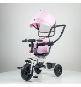 Tricikl Playtime model 415 Little Pink/beli ram