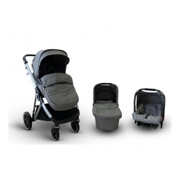 Kolica za bebe Baby Bear Origin Urban Life 3u1 Light Grey