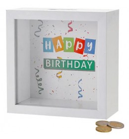 Kasica happy birthday 15x15cm 3 