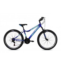 Capriolo muški bicikl diavolo dx 600FS 26"/18HT plavo-tirkiz 17"
