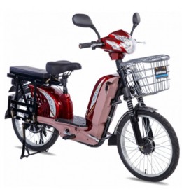   Električni bicikl GLX-A-1 (K/S) 22 in crvena