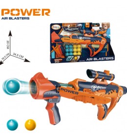 Airblasters power igračka sa lopticama narandžasti 35843