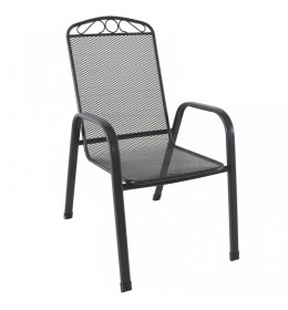 Baštenska stolica Melfi siva