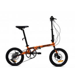 Bicikli Mountin Bike Safeway 16in folding oranž