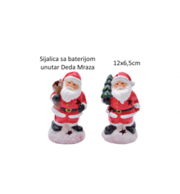 Novogodišnja dekorativna figura Deda Mraz