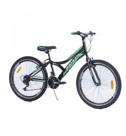 Dečiji bicikl Casper 240 24in 18 crno-zeleni