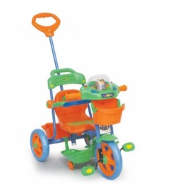 Dečiji tricikl zeleno narandžasti