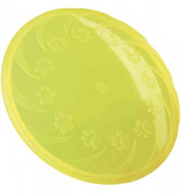 Frizbi termoplastične gume 18 cm žuta