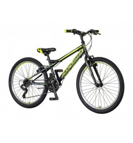 Junior bicikla explorer crno zelena-spa242