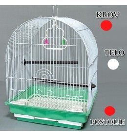 Kavez za ptice W400 crvena