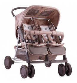 Kolica za blizance Twin Beige Friends