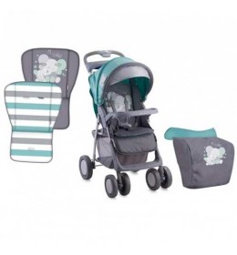 Kolica za bebe Bertoni Foxy Green&Grey Elephants