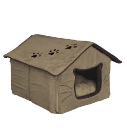 Kućica ležaljka za mačke Hilla 40 cm Trixie boja peska