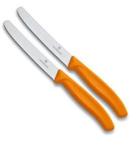 Victorinox kuhinjski nož 11 cm 2 kom Orange