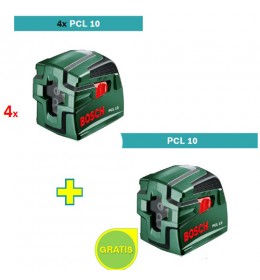 Laser za ukrštene linije Bosch PCL 10 4 kom + PCL 10 GRATIS