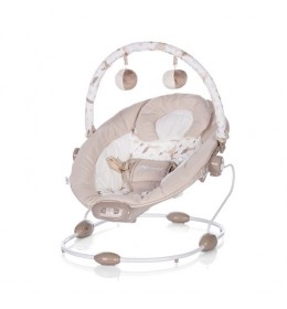 Ležaljka za bebe muzička Siesta beige