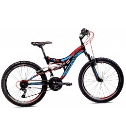 Mountain Bike CTX 240 24 Crna i Crvena 15