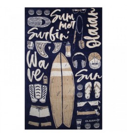 Peškir za plažu icon blue surf  145x85cm 