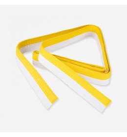 Pojas za broličake veštine 2,5 m belo žuti 