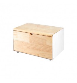 Kutija za hleb 35,5X21,5X19,5 cm bambus/metal 
