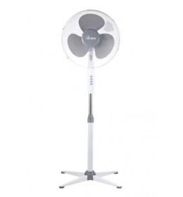 Ardes AR5BR40P – Stojeći ventilator Ø 40 cm Automatska bočna oscilacija Snaga : 40W, 3 brzine Dimenzije : 60 x 60 x 125 cm Stabilna baza